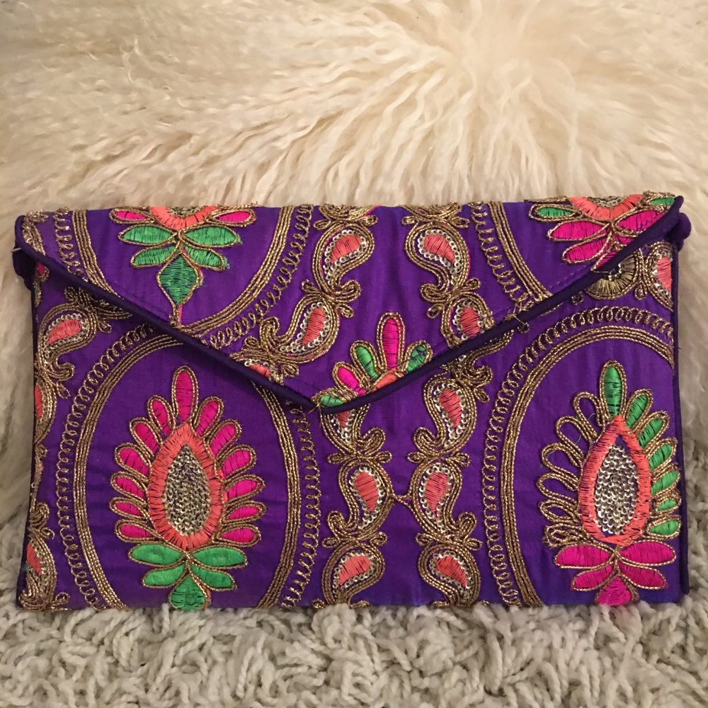 Clutch/strap handbag, NEW